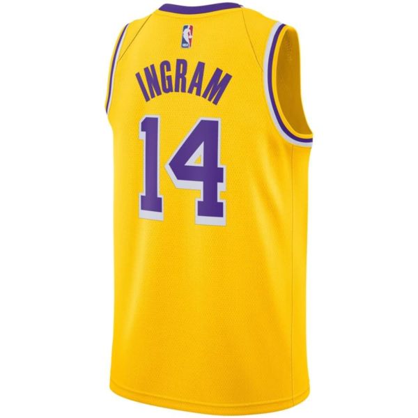 Brandon Ingram Los Angeles Lakers Nike Replica Swingman Jersey - Icon Edition - Gold