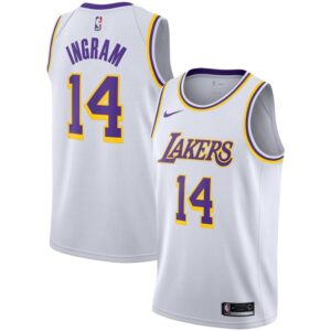 Brandon Ingram Los Angeles Lakers Nike Replica Swingman Jersey - Association Edition - White
