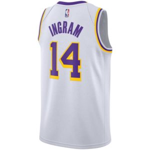 Brandon Ingram Los Angeles Lakers Nike Replica Swingman Jersey - Association Edition - White
