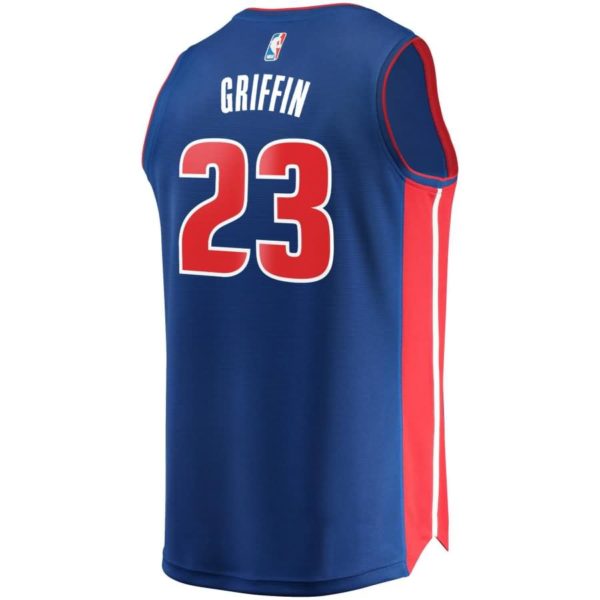 Blake Griffin Detroit Pistons Fanatics Branded Fast Break Replica Jersey Blue - Icon Edition