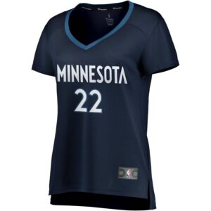 Andrew Wiggins Minnesota Timberwolves Fanatics Branded Women's Fast Break Replica Jersey Blue - Icon Edition