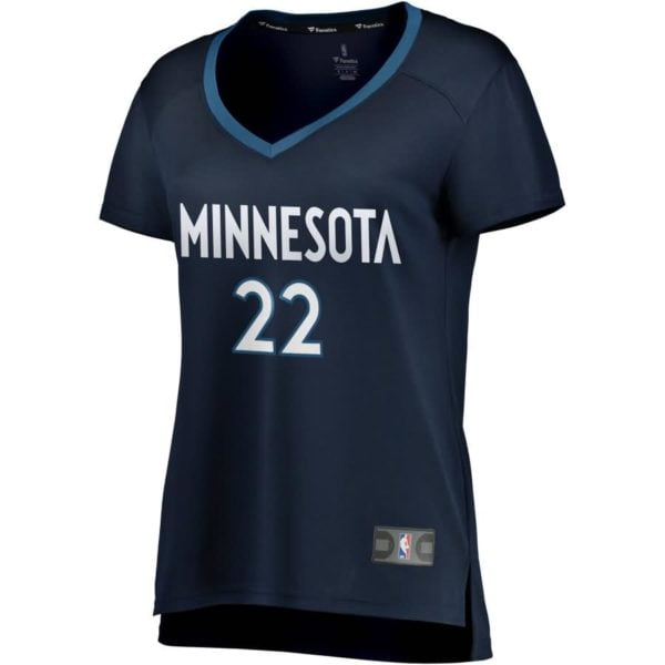 Andrew Wiggins Minnesota Timberwolves Fanatics Branded Women's Fast Break Replica Jersey Blue - Icon Edition