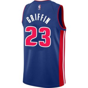 Blake Griffin Detroit Pistons Nike Swingman Jersey Blue - Icon Edition