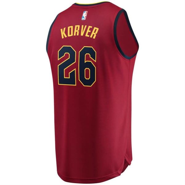 Kyle Korver Cleveland Cavaliers Fanatics Branded Youth Fast Break Road Replica Jersey Wine - Icon Edition