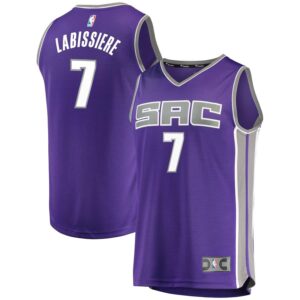 Skal Labissiere Sacramento Kings Fanatics Branded Youth Fast Break Road Replica Jersey Purple - Icon Edition