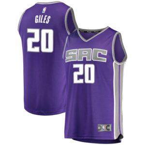 Harry Giles Sacramento Kings Fanatics Branded Youth Fast Break Road Replica Jersey Purple - Icon Edition