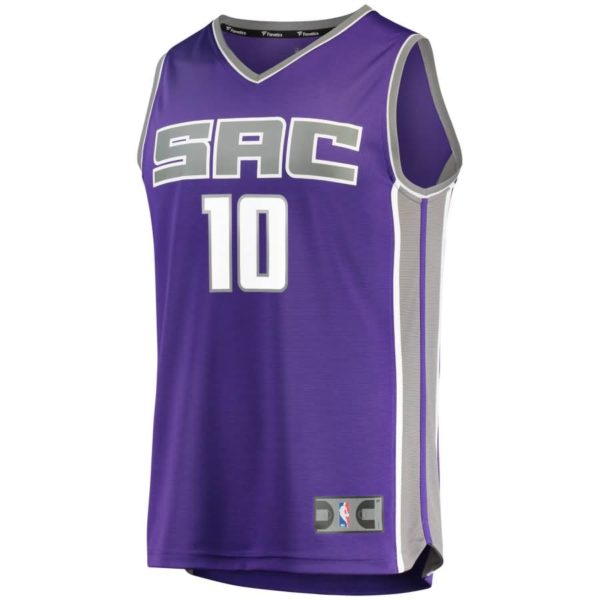 Frank Mason III Sacramento Kings Fanatics Branded Youth Fast Break Road Replica Jersey Purple - Icon Edition