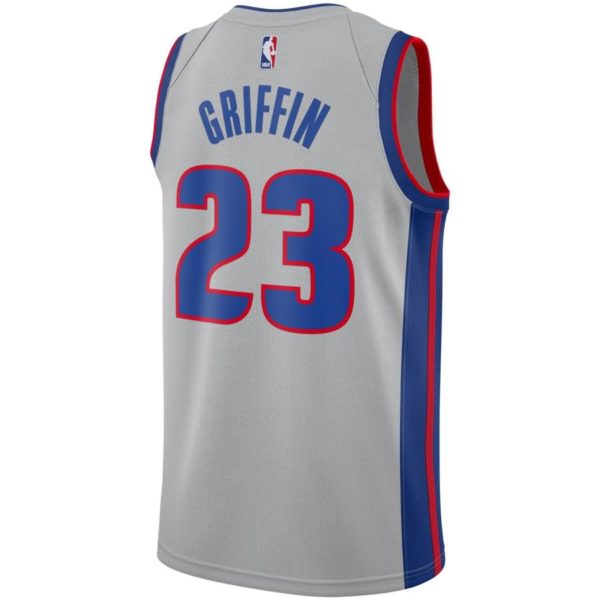 Blake Griffin Detroit Pistons Nike Replica Swingman Jersey - Statement Edition - Silver