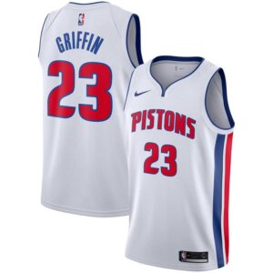 Blake Griffin Detroit Pistons Nike Replica Swingman Jersey - Association Edition - White