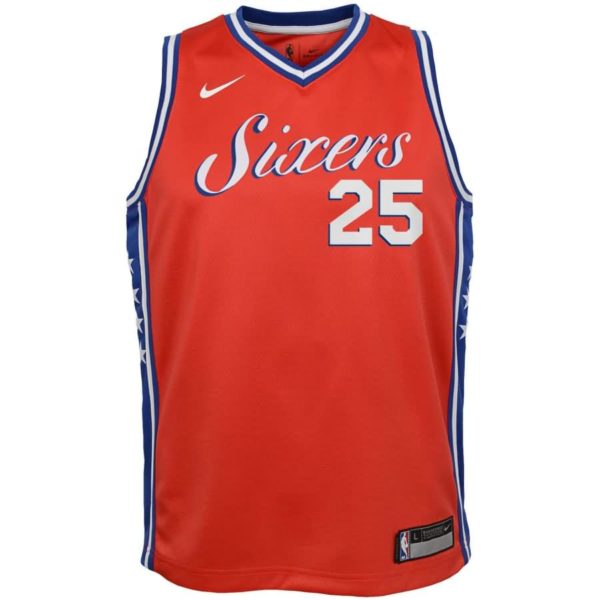 Ben Simmons Philadelphia 76ers Nike Youth Swingman Jersey - Red