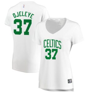 Semi Ojeleye Boston Celtics Fanatics Branded Women's Fast Break Player Jersey - Association Edition - White