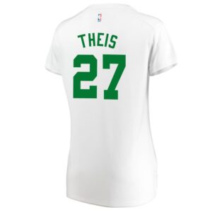 Daniel Theis Boston Celtics Fanatics Branded Women's Fast Break Player Jersey - Association Edition - White