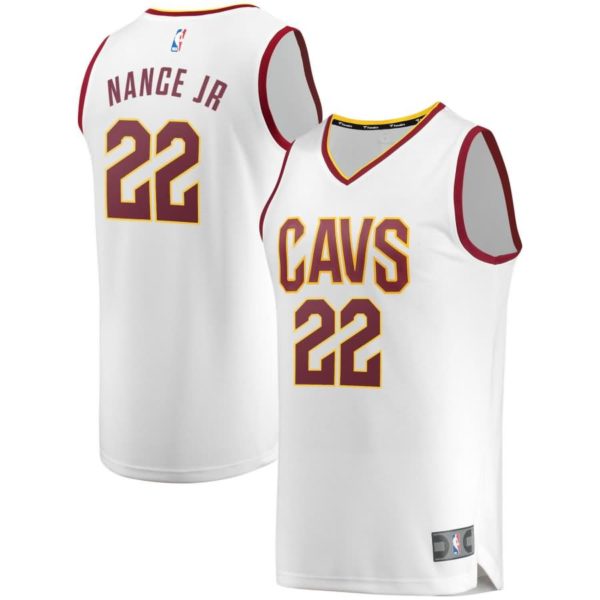Larry Nance Jr. Cleveland Cavaliers Fanatics Branded White Fast Break Player Jersey - Association Edition