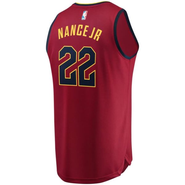 Larry Nance Jr. Cleveland Cavaliers Fanatics Branded Youth Maroon Fast Break Player Jersey - Icon Edition