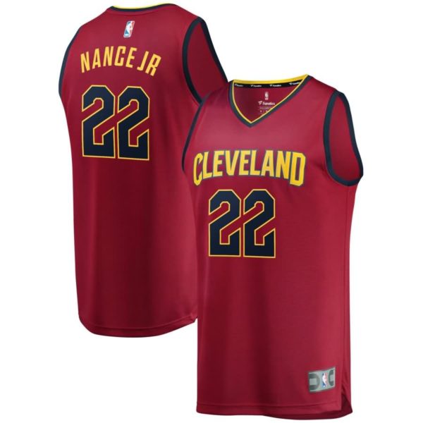 Larry Nance Jr. Cleveland Cavaliers Fanatics Branded Maroon Fast Break Player Jersey - Icon Edition