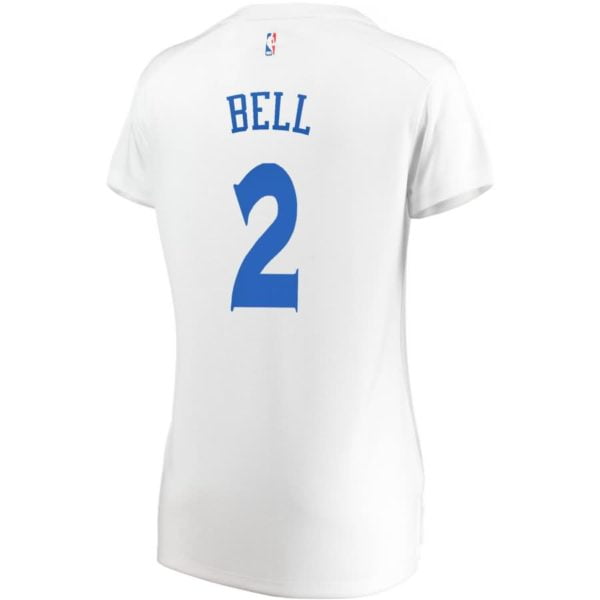 Jordan Bell Golden State Warriors Fanatics Branded Women's Fast Break Player Jersey - Association Edition - White