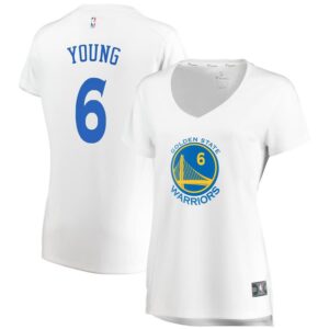 Nick Young Golden State Warriors Fanatics Branded Women's Fast Break Player Jersey - Association Edition - White