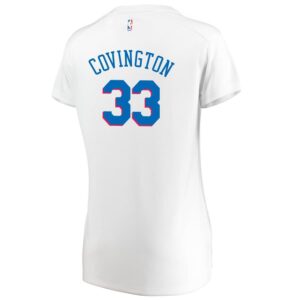 Robert Covington Philadelphia 76ers Fanatics Branded Women's Fast Break Player Jersey - Association Edition - White