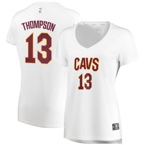 Tristan Thompson Cleveland Cavaliers Fanatics Branded Women's Fast Break Player Jersey - Association Edition - White