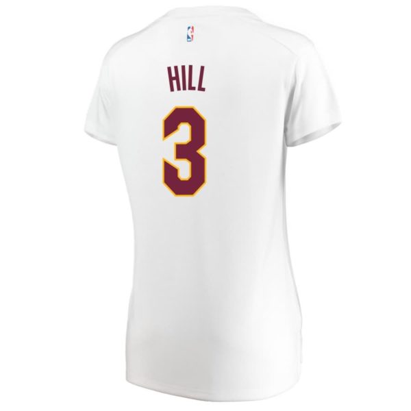 George Hill Cleveland Cavaliers Fanatics Branded Women's Fast Break Player Jersey - Association Edition - White