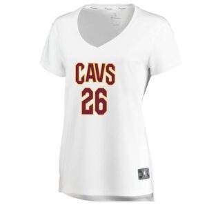 Kyle Korver Cleveland Cavaliers Fanatics Branded Women's Fast Break Player Jersey - Association Edition - White