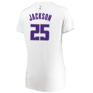Justin Jackson Sacramento Kings Fanatics Branded Women's Fast Break Replica Jersey - Association Edition - White