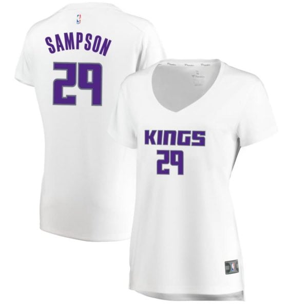JaKarr Sampson Sacramento Kings Fanatics Branded Women's Fast Break Replica Jersey - Association Edition - White