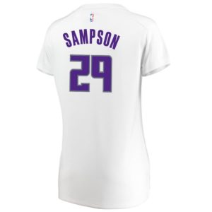 JaKarr Sampson Sacramento Kings Fanatics Branded Women's Fast Break Replica Jersey - Association Edition - White