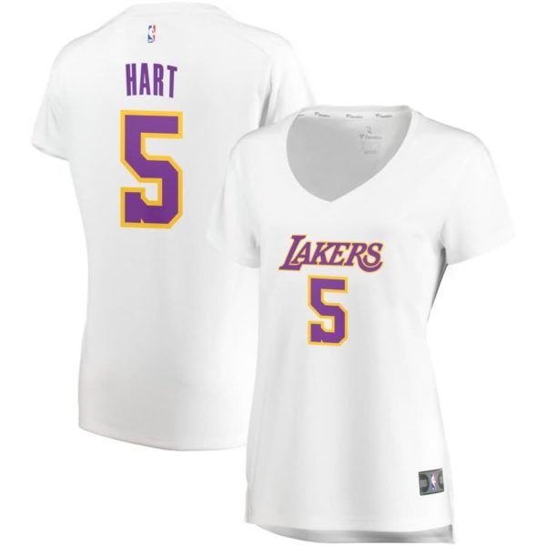 Josh Hart Los Angeles Lakers Fanatics Branded Women's Fast Break Replica Jersey Association Edition - White