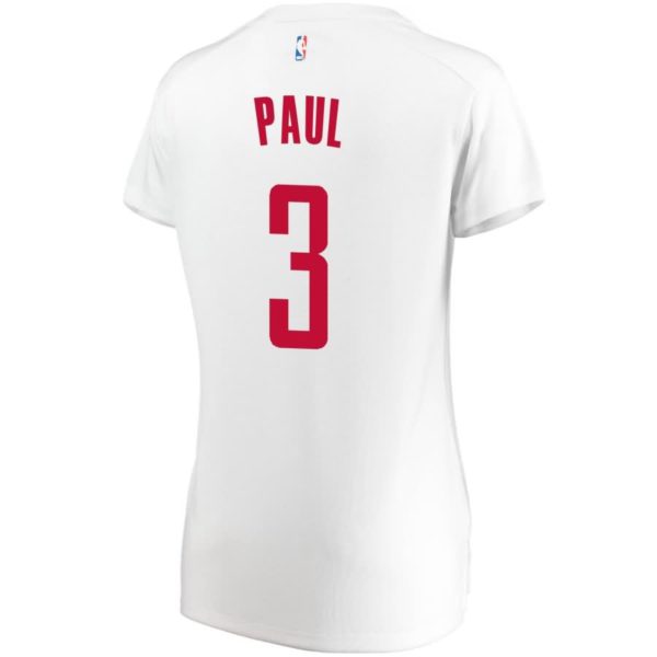 Chris Paul Houston Rockets Fanatics Branded Women's Fast Break Player Jersey White - Association Edition