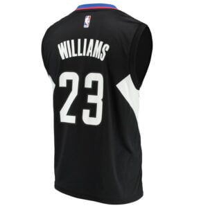 Lou Williams LA Clippers adidas Alternate Replica Jersey - Black