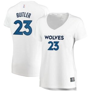 Jimmy Butler Minnesota Timberwolves Fanatics Branded Women's Fast Break Replica Jersey White - Association Edition