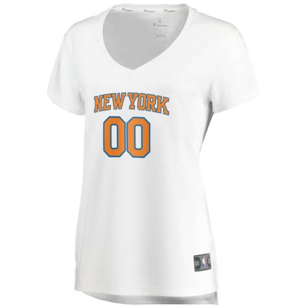 Enes Kanter New York Knicks Fanatics Branded Women's Fast Break Replica Jersey White - Association Edition
