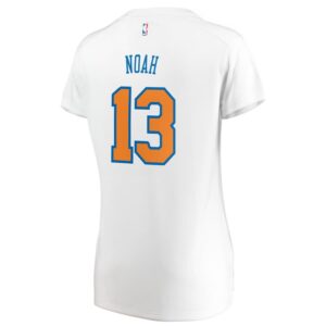 Joakim Noah New York Knicks Fanatics Branded Women's Fast Break Replica Jersey White - Association Edition