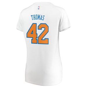 Lance Thomas New York Knicks Fanatics Branded Women's Fast Break Replica Jersey White - Association Edition
