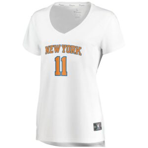 Frank Ntilikina New York Knicks Fanatics Branded Women's Fast Break Replica Jersey White - Association Edition