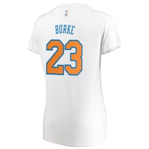 Trey Burke New York Knicks Fanatics Branded Women's Fast Break Replica Jersey White - Association Edition