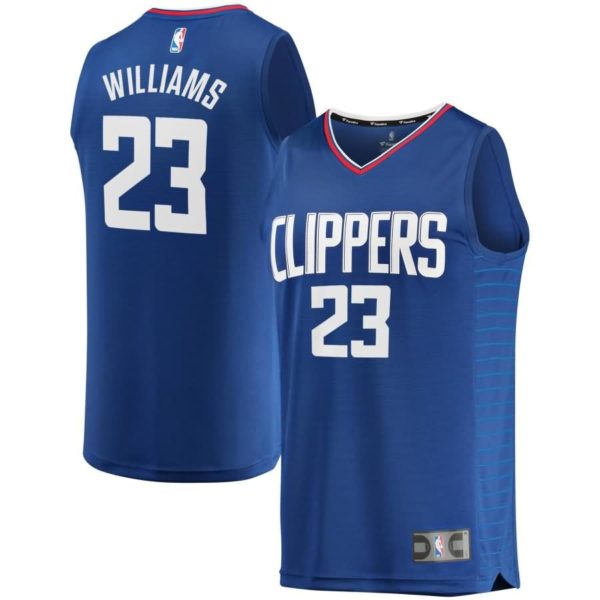 Lou Williams LA Clippers Fanatics Branded Fast Break Replica Jersey Royal - Icon Edition