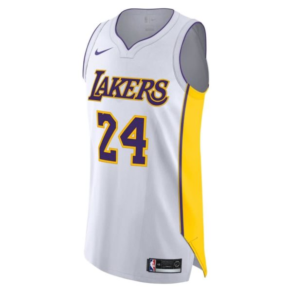 Kobe Bryant Los Angeles Lakers Nike Authentic Jersey White - Association Edition