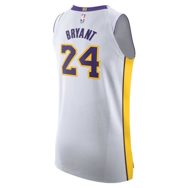 Kobe Bryant Los Angeles Lakers Nike Authentic Jersey White - Association Edition