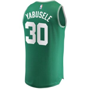 Guerschon Yabusele Boston Celtics Fanatics Branded Youth Fast Break Player Jersey - Icon Edition - Kelly Green