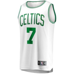 Jaylen Brown Boston Celtics Fanatics Branded Fast Break Replica Jersey - Association Edition - White