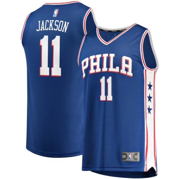 Demetrius Jackson Philadelphia 76ers Fanatics Branded Fast Break Player Jersey Royal- Icon Edition