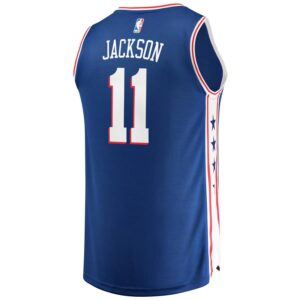 Demetrius Jackson Philadelphia 76ers Fanatics Branded Fast Break Player Jersey Royal- Icon Edition