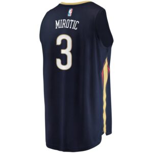 Nikola Mirotic New Orleans Pelicans Fanatics Branded Fast Break Player Jersey - Icon Edition - Navy