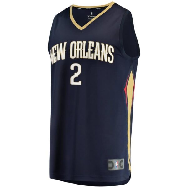 Ian Clark New Orleans Pelicans Fanatics Branded Youth Fast Break Player Jersey - Icon Edition - Navy