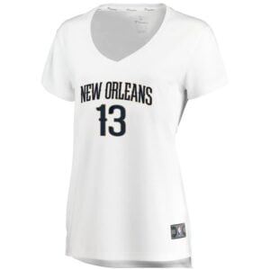 Cheick Diallo New Orleans Pelicans Fanatics Branded Women's Fast Break Replica Jersey - Association Edition - White