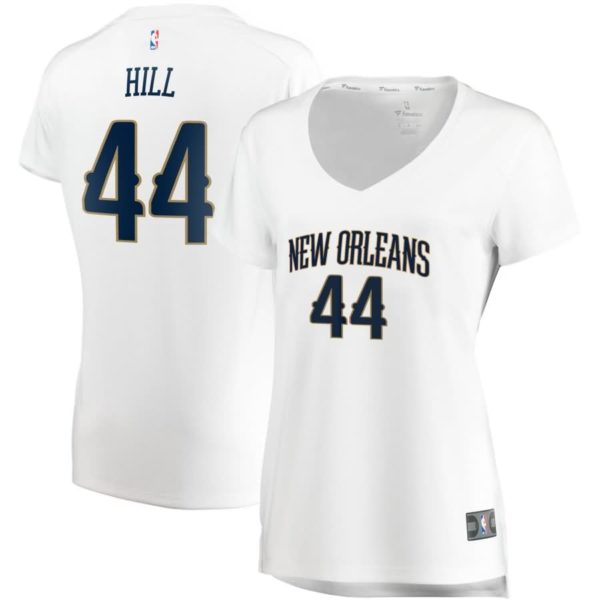 Solomon Hill New Orleans Pelicans Fanatics Branded Women's Fast Break Replica Jersey - Association Edition - White