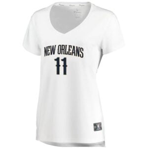 Jrue Holiday New Orleans Pelicans Fanatics Branded Women's Fast Break Replica Jersey - Association Edition - White