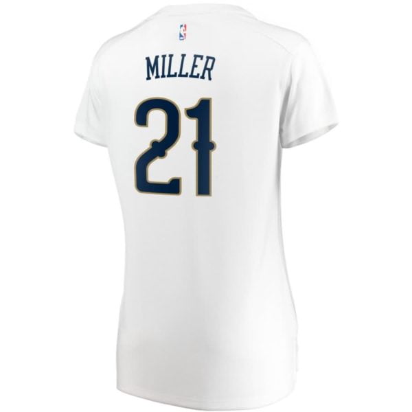 Darius Miller New Orleans Pelicans Fanatics Branded Women's Fast Break Replica Jersey - Association Edition - White